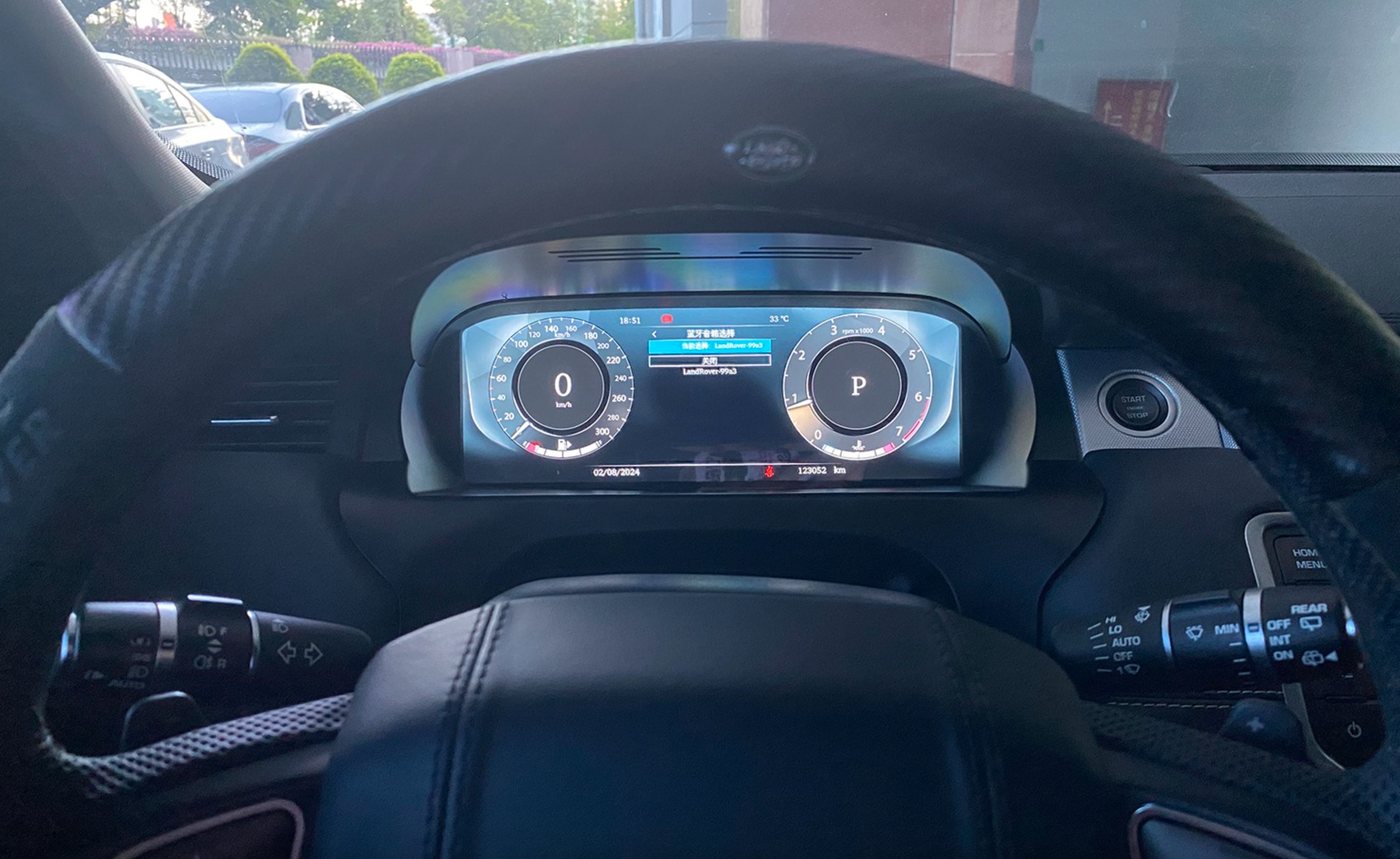 Land Rover Evoque 2012-2019 Digital Instrument Cluster Retrofit NF-1004 product image by Yrefit for Land Rover NF-1004