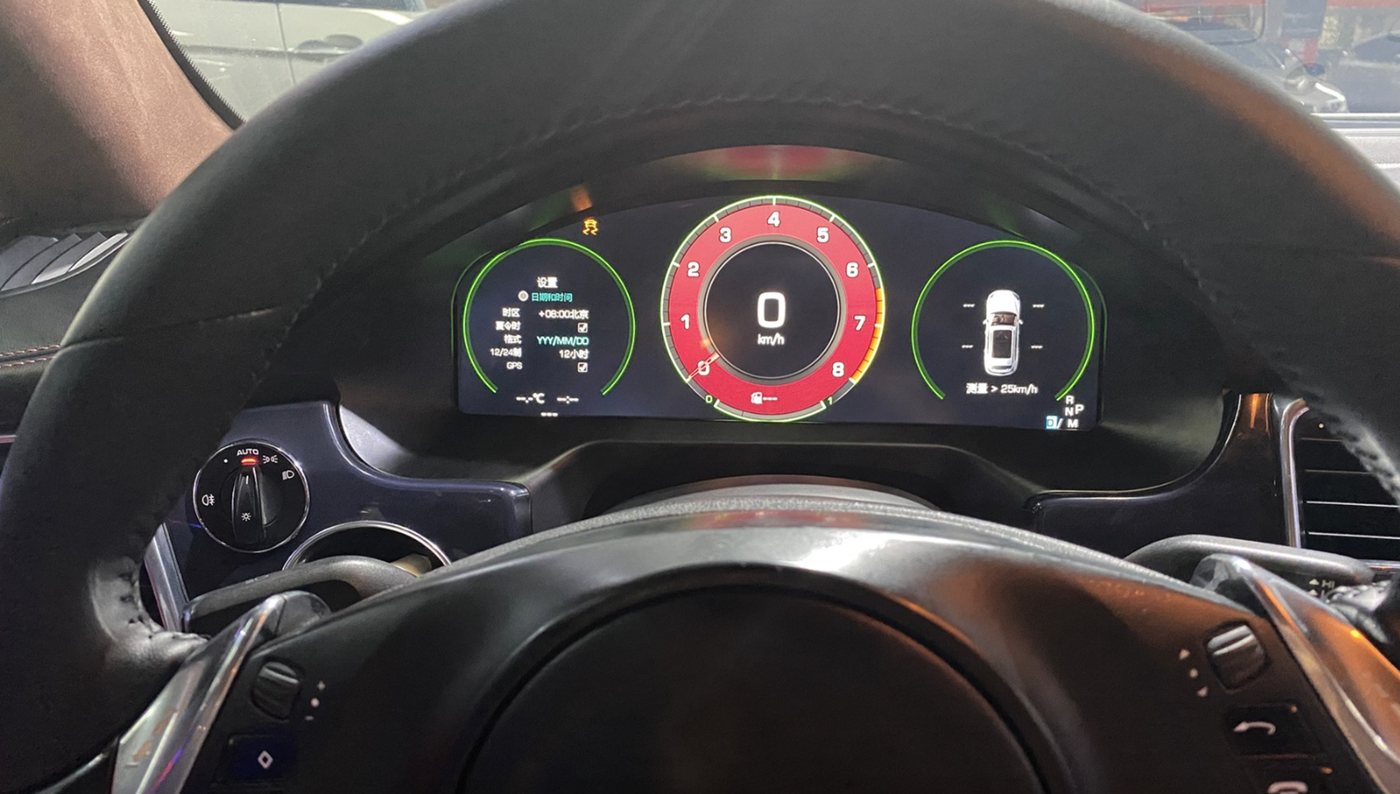 Porsche Panamera 2010-2016 Digital Instrument Cluster Retrofit NF-1010 product image by Yrefit for Porsche NF-1010