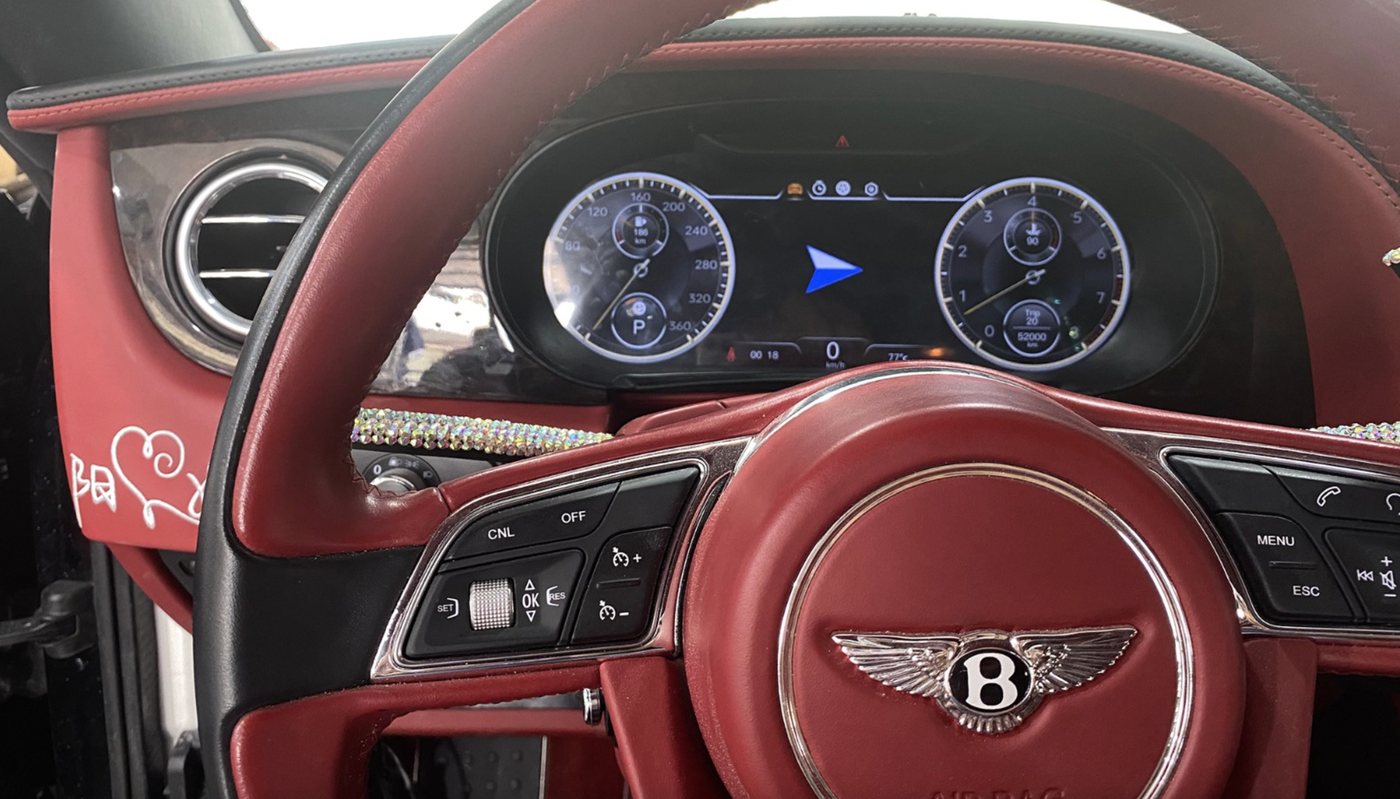 Bentley Flying Spur Continental GT -2012-2017 Digital Instrument Cluster Retrofit NF-1012 product image by Yrefit for Bentley NF-1012