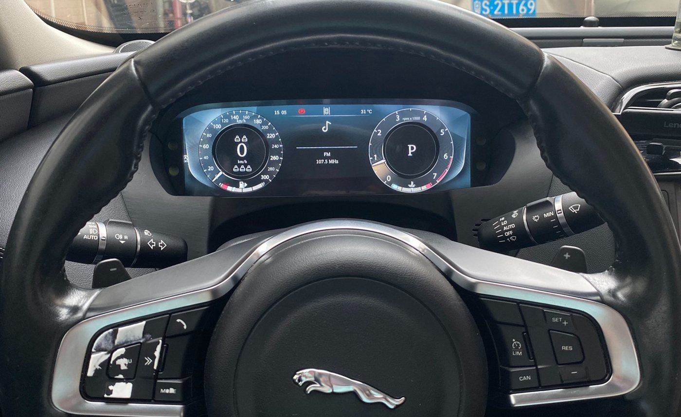 Jaguar XE/F-PACE Digital Instrument Cluster Retrofit NF-1015 product image by Yrefit for Jaguar NF-1015