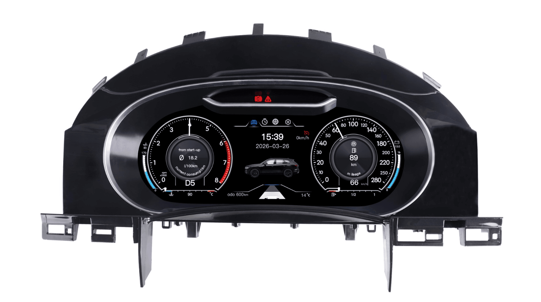 Volkswagen Touareg 2003-2010--12.3-inch Digital Instrument Cluster Retrofit NF-1019 NF-1019 product image 2 Volkswagen Touareg 2003-2010--12.3-inch Digital Instrument Cluster Retrofit NF-1019 product image by Yrefit for Volkswagen NF-1019 image 2
