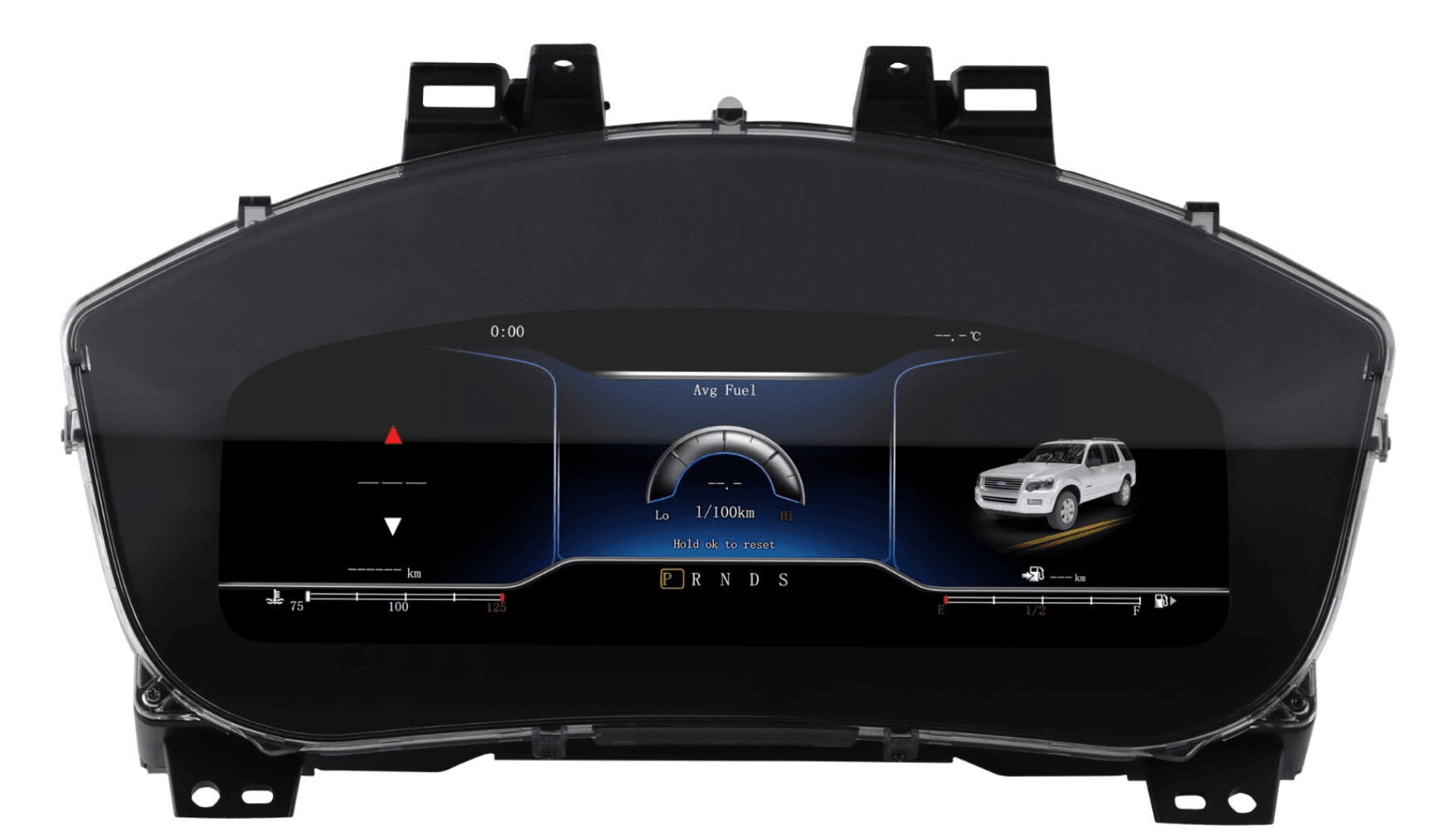 Ford Explorer 2011-2015 12.3-inch Digital Instrument Cluster Retrofit NF-1025 NF-1025 product image 2 Ford Explorer 2011-2015 12.3-inch Digital Instrument Cluster Retrofit NF-1025 product image by Yrefit for Ford NF-1025 image 2