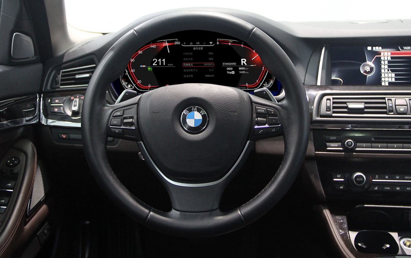 BMW 5 Series/6 Series/7 Series/X3/X4/X5/X6-12.3 Digital Instrument Cluster Retrofit NF-1027 product image by Yrefit for BMW NF-1027