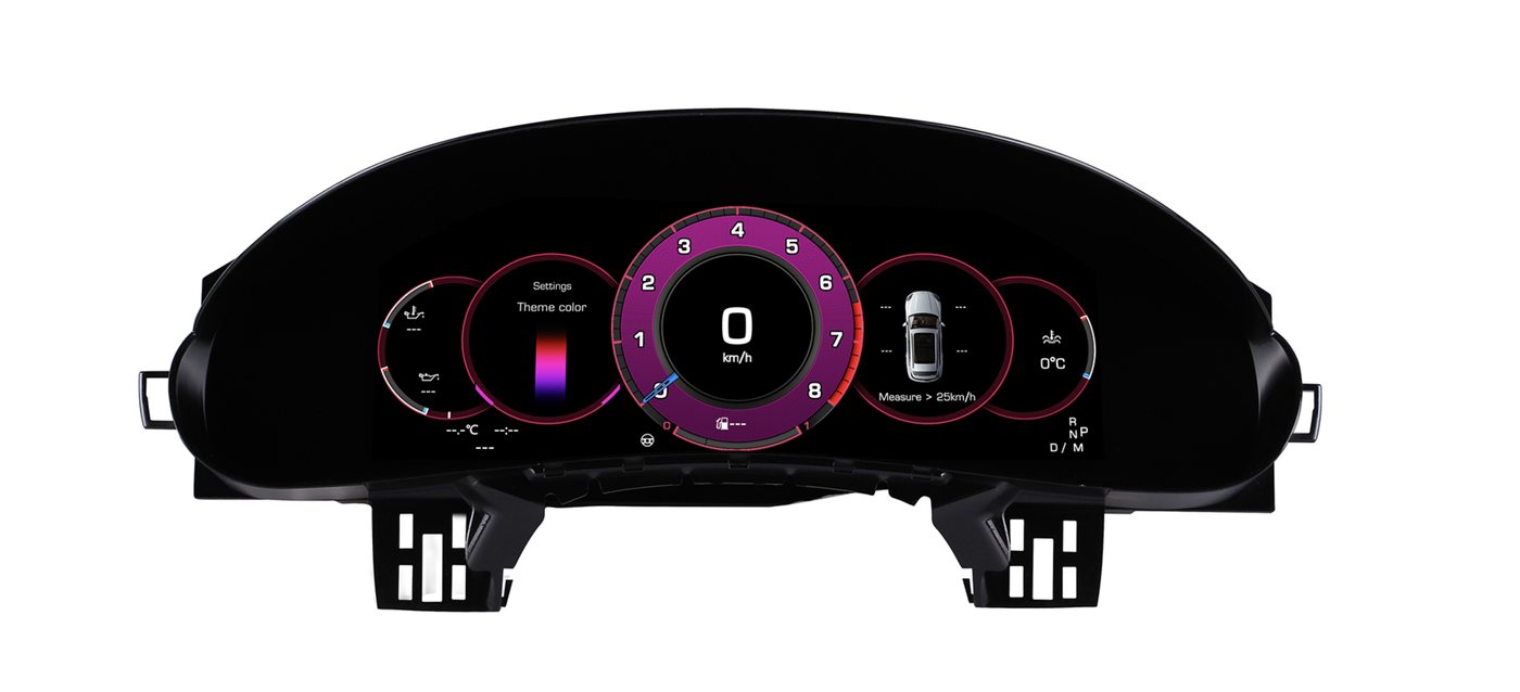 Porsche Cayenne Cayenne - -2005-2009 Digital Instrument Cluster Retrofit NF-1029 product image by Yrefit for Porsche NF-1029