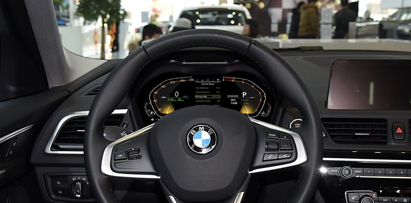 BMW F20/F52/F22/F45/F48/F49/F39 Digital Instrument Cluster Retrofit NF-1035 product image by Yrefit for BMW NF-1035