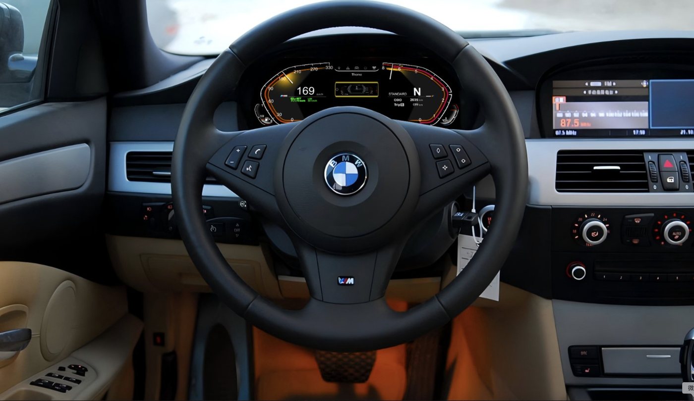 BMW E60/E61/E70 Digital Instrument Cluster Retrofit NF-1036 product image by Yrefit for BMW NF-1036