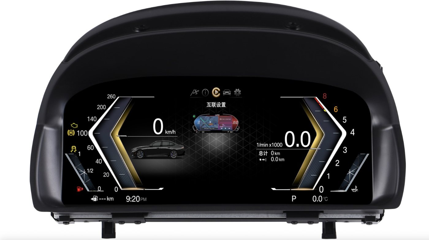 BMW X1 E84 2006-2013 Digital Instrument Cluster Retrofit NF-1039 product image by Yrefit for BMW NF-1039