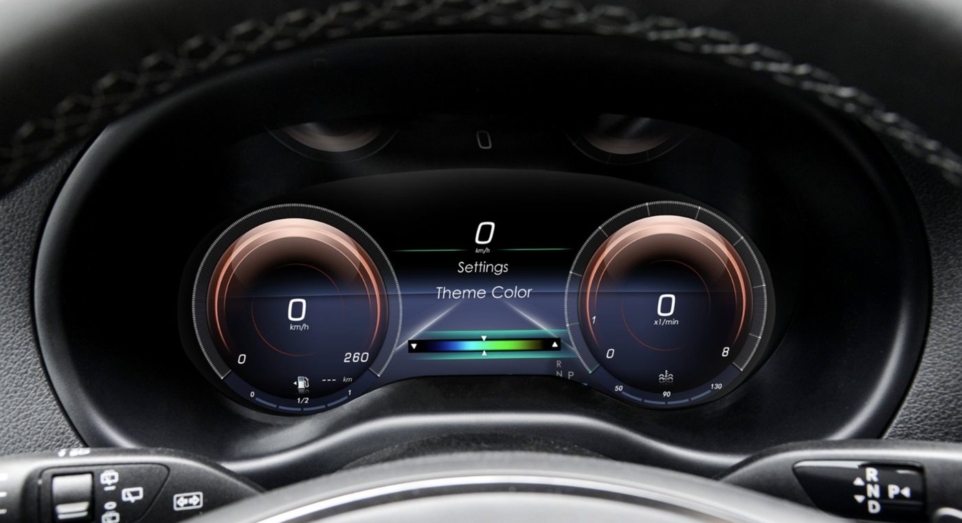 Mercedes-Benz Vito 2016-2023 Digital Instrument Cluster Retrofit NF-1044 product image by Yrefit for Mercedes-Benz NF-1044