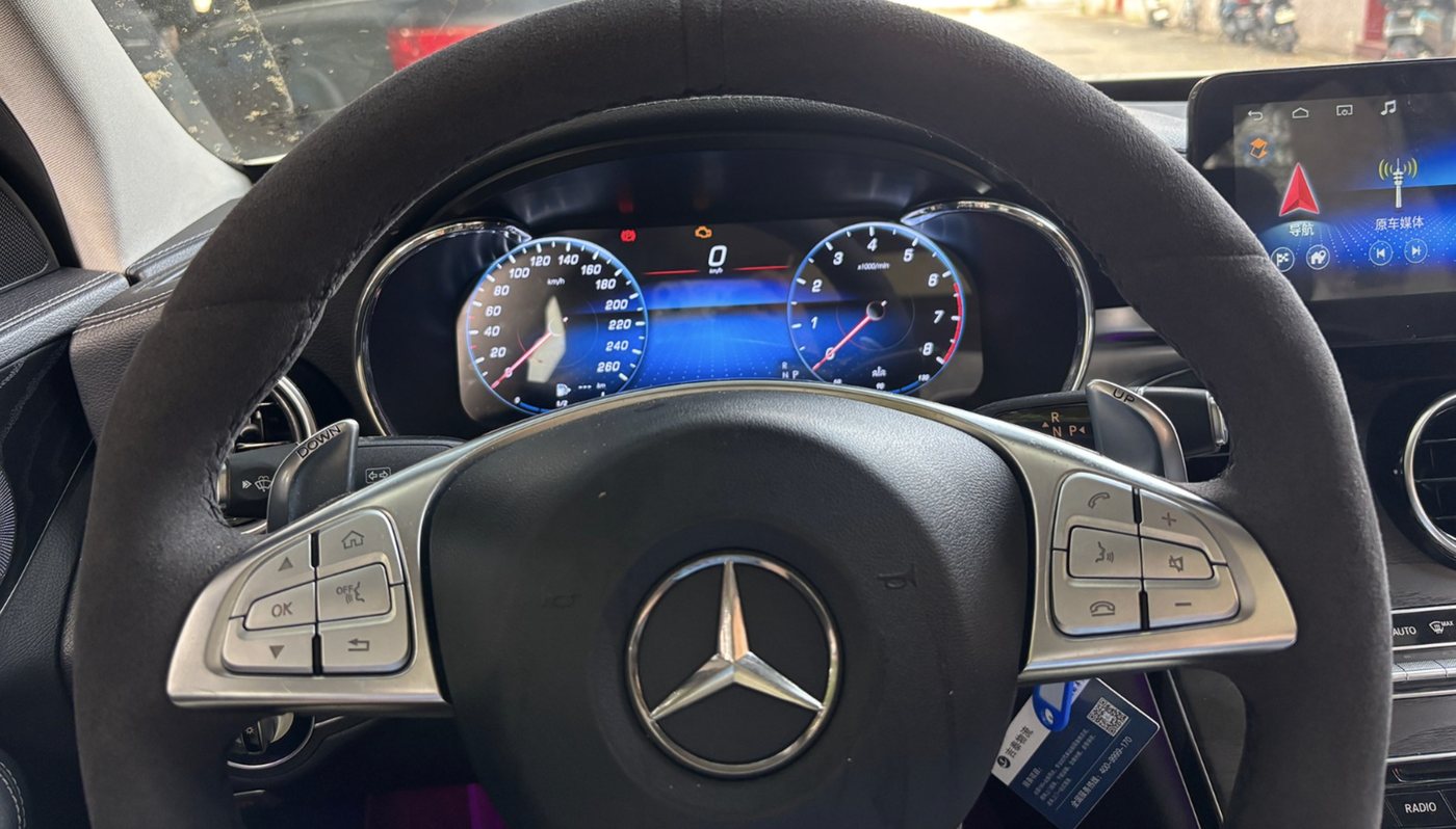 Mercedes-Benz C-Class/GLC Digital Instrument Cluster Retrofit NF-1046 product image by Yrefit for Mercedes-Benz NF-1046