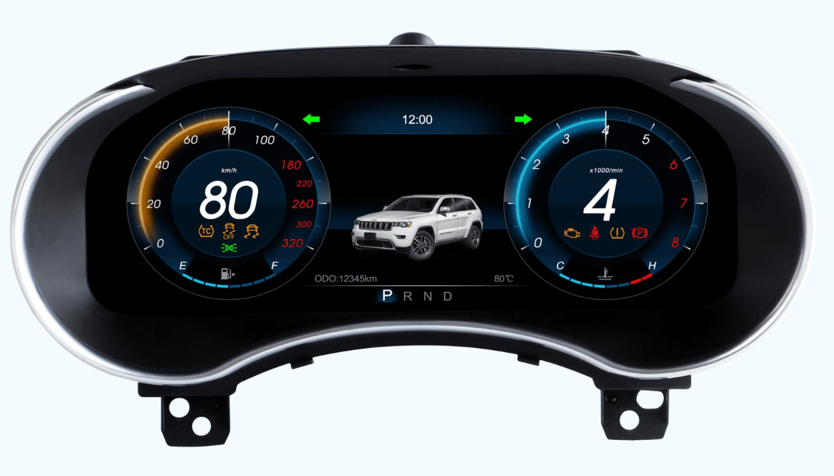Jeep Grand Cherokee 2014-2021 Digital Instrument Cluster Retrofit NF-1047 NF-1047 product image 2 Jeep Grand Cherokee 2014-2021 Digital Instrument Cluster Retrofit NF-1047 product image by Yrefit for Jeep NF-1047 image 2