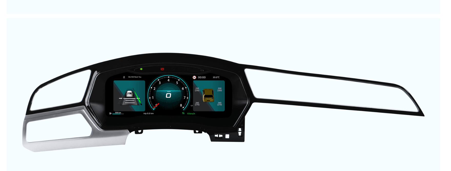 Volkswagen Touran L 12.3-inch Digital Instrument Cluster Retrofit NF-1053 product image by Yrefit for Volkswagen NF-1053
