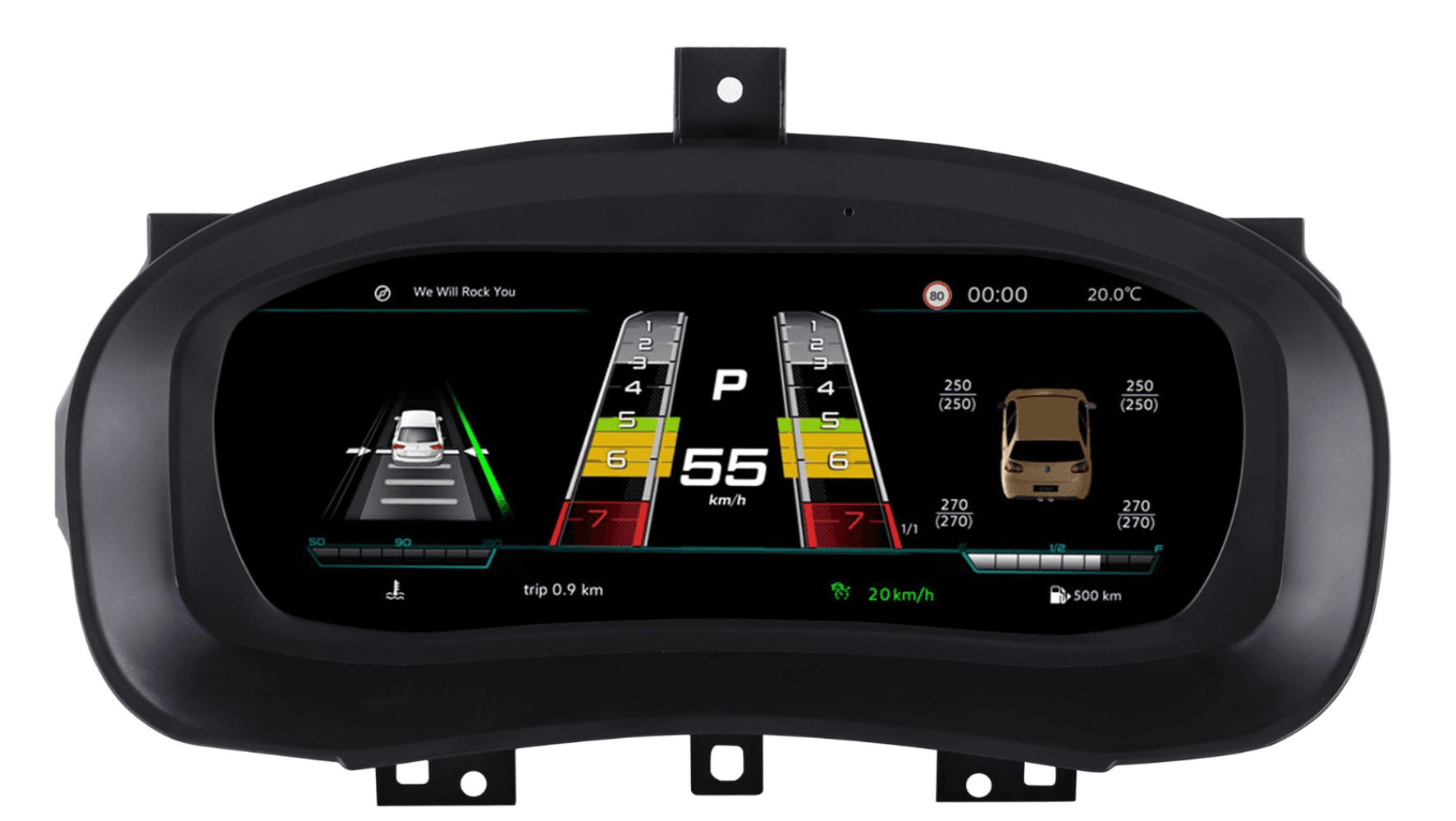 Volkswagen Skoda Fabia 2008-201410.25-inch Digital Instrument Cluster Retrofit NF-1056 NF-1056 product image 2 Volkswagen Skoda Fabia 2008-201410.25-inch Digital Instrument Cluster Retrofit NF-1056 product image by Yrefit for Volkswagen NF-1056 image 2
