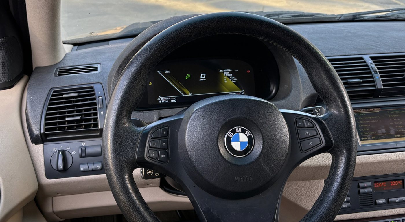 BMW X5 E53 E53/E38/E39 192099-2006 Digital Instrument Cluster Retrofit NF-1057 product image by Yrefit for BMW NF-1057