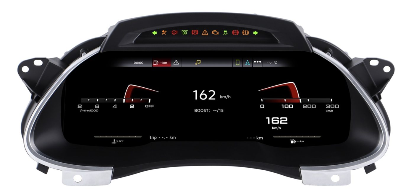 Audi A4 2009-2012 Digital Instrument Cluster Retrofit NF-1065 product image by Yrefit for Audi NF-1065