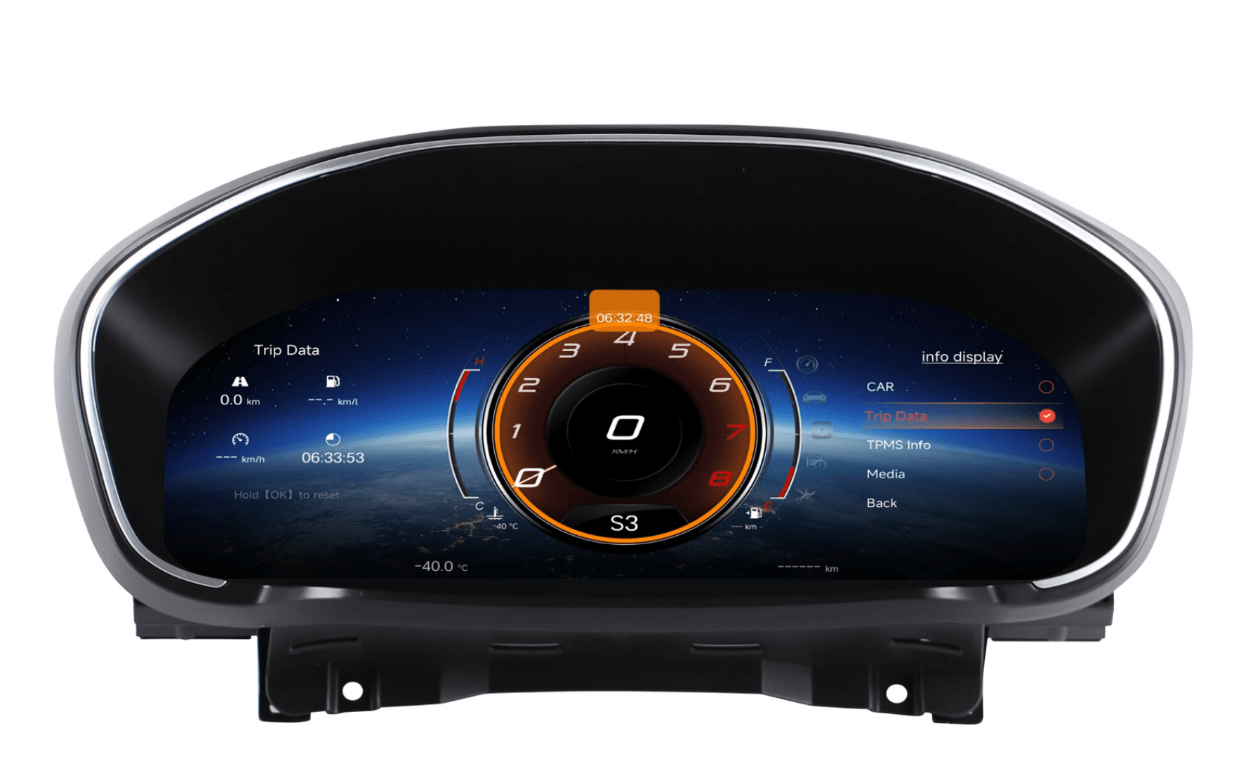 Renault Megane 2016-2023 12.3-inch Digital Instrument Cluster Retrofit NF-1078 NF-1078 product image 2 Renault Megane 2016-2023 12.3-inch Digital Instrument Cluster Retrofit NF-1078 product image by Yrefit for Renault NF-1078 image 2