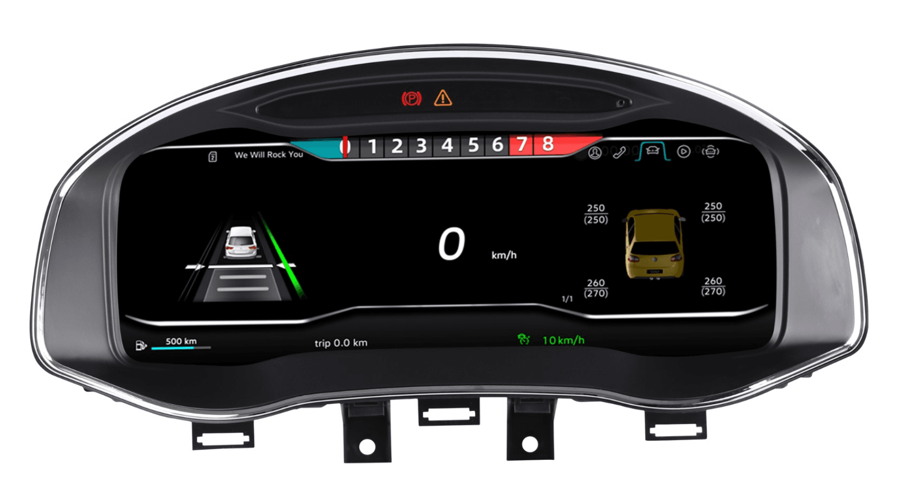 Volkswagen Passat B7 2011-2015 12.3-inch Digital Instrument Cluster Retrofit NF-1081 NF-1081 product image 2 Volkswagen Passat B7 2011-2015 12.3-inch Digital Instrument Cluster Retrofit NF-1081 product image by Yrefit for Volkswagen NF-1081 image 2