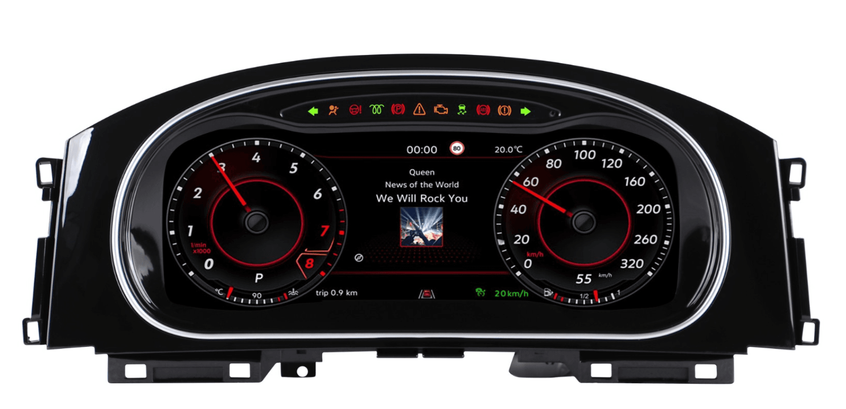 Volkswagen Golf 7 2014-2020 12.3-inch Digital Instrument Cluster Retrofit NF-1086 NF-1086 product image 2 Volkswagen Golf 7 2014-2020 12.3-inch Digital Instrument Cluster Retrofit NF-1086 product image by Yrefit for Volkswagen NF-1086 image 2