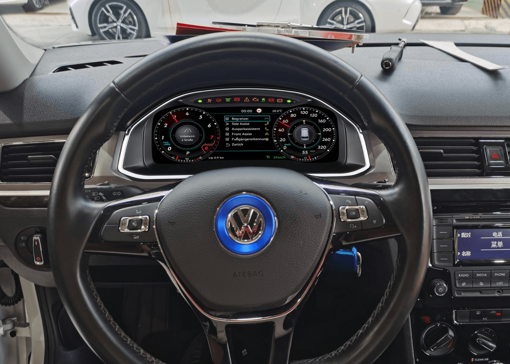 Volkswagen Bora 2016-2018 12.3-inch Digital Instrument Cluster Retrofit NF-1097 product image by Yrefit for Volkswagen NF-1097