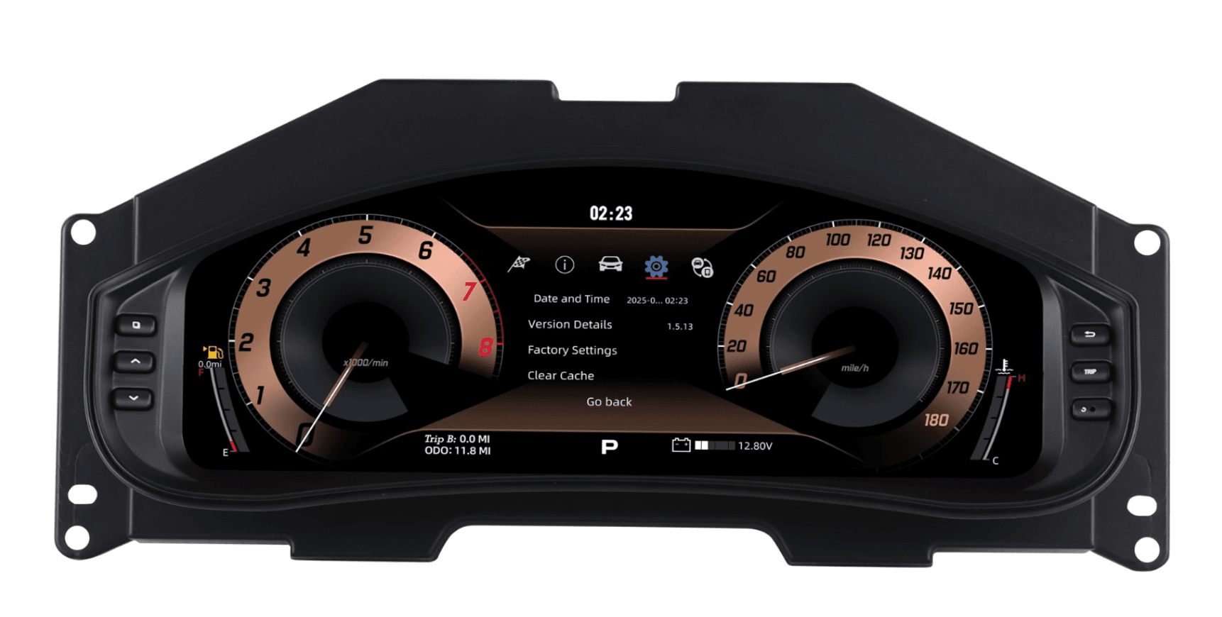 Nissan Navara/Pathfinder 2005-2010 12.3-inch Digital Instrument Cluster Retrofit NF-1098 NF-1098 product image 2 Nissan Navara/Pathfinder 2005-2010 12.3-inch Digital Instrument Cluster Retrofit NF-1098 product image by Yrefit for Nissan NF-1098 image 2