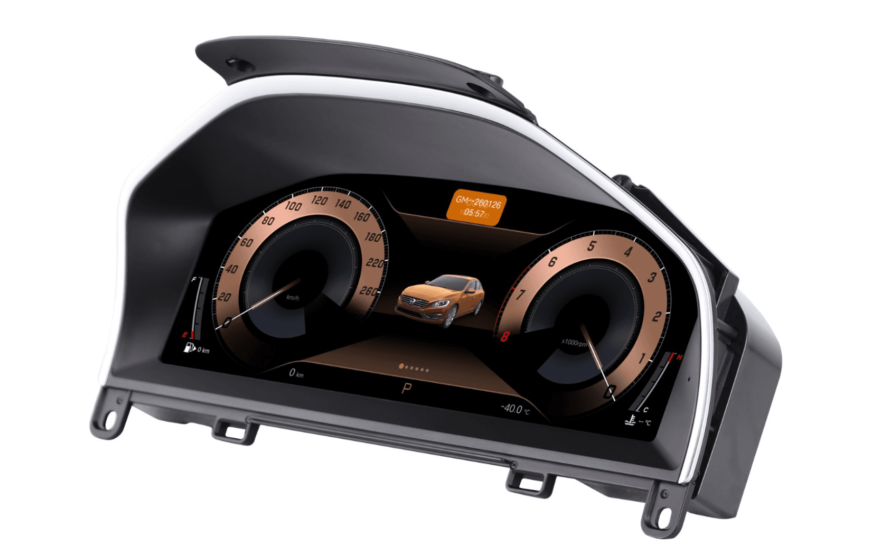 Volvo XC60 2015-2017 12.3-inch Digital Instrument Cluster Retrofit NF-1103 NF-1103 product image 2 Volvo XC60 2015-2017 12.3-inch Digital Instrument Cluster Retrofit NF-1103 product image by Yrefit for Volvo NF-1103 image 2