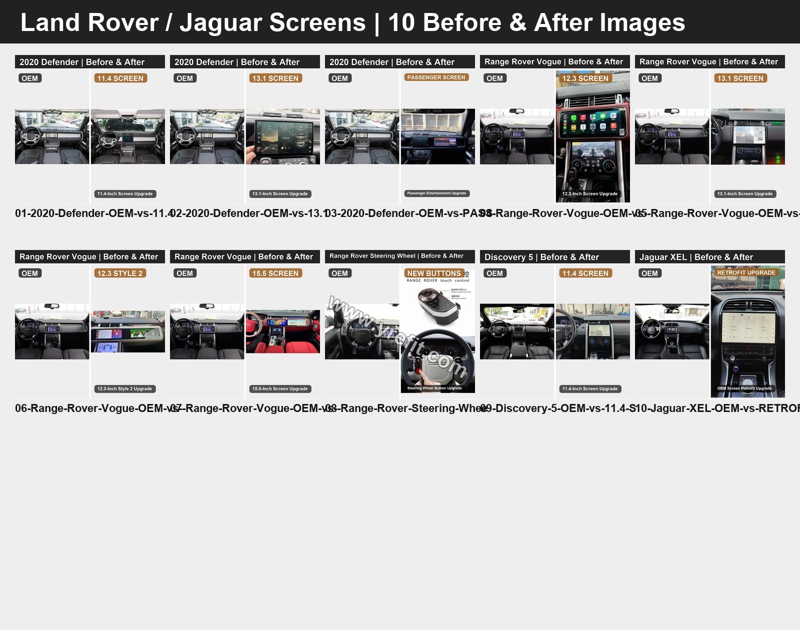Overview 10 Before After Images Diagonal Watermark retrofit image by Yrefit, www.yrefit.com